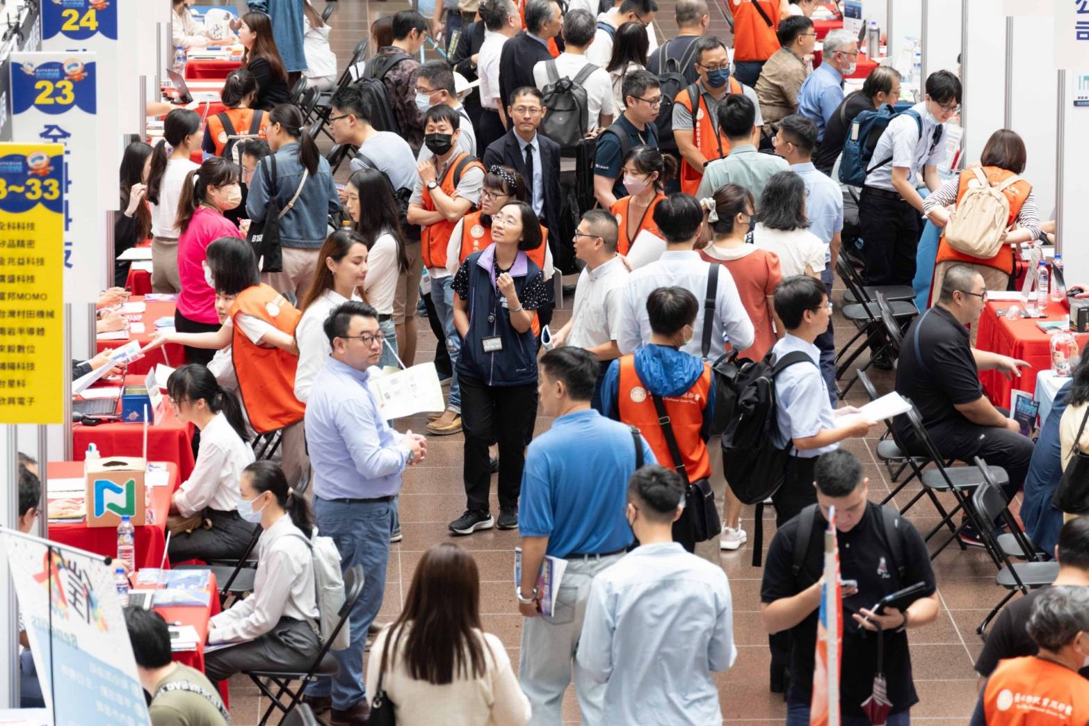 科技新機會 北市就業博覽會匯集眾多知名企業