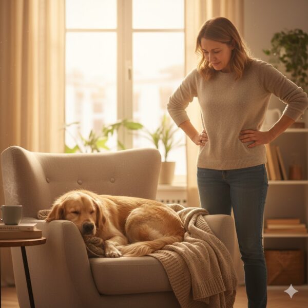 為什麼你一坐下，狗狗就立刻霸佔你的位置？