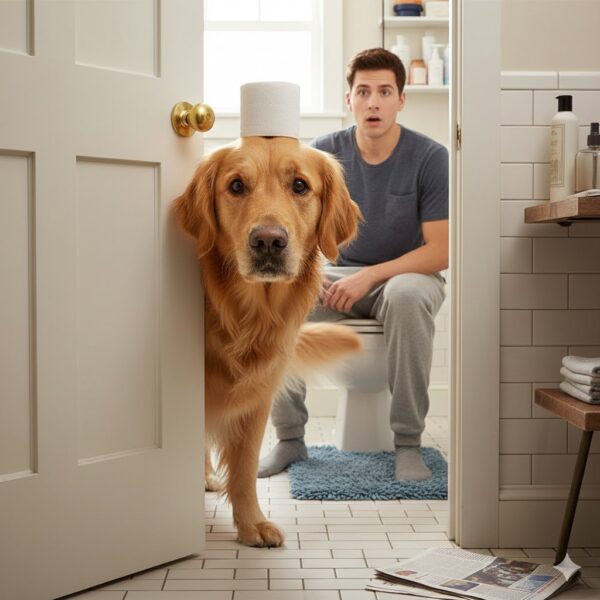 狗狗為什麼總愛跟你進廁所？
