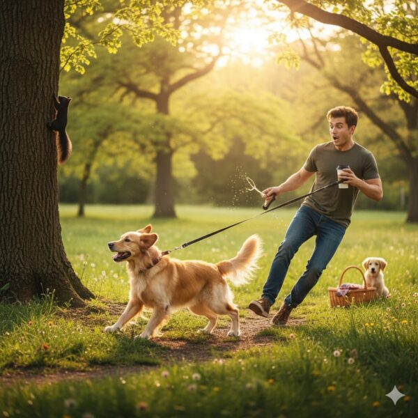 狗狗突然爆衝，不一定是精力過剩