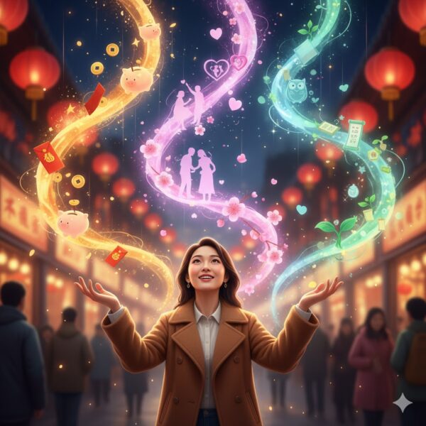 過年前，哪一種好運正在靠近你？