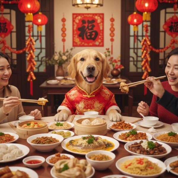 除夕特別篇- 狗狗也想跟你一起過年