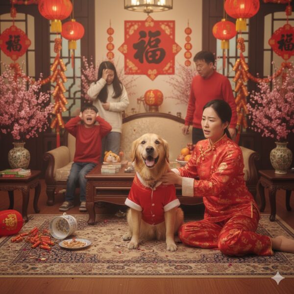 狗狗也有「新年壓力日」