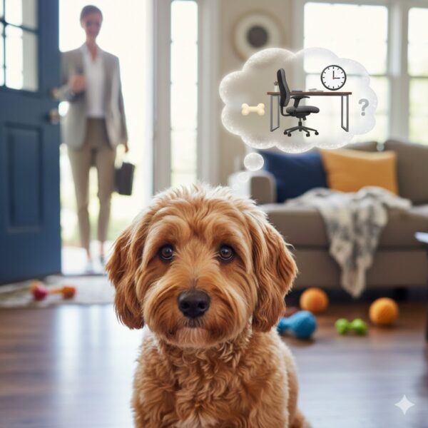 你去上班的第一天，狗狗在想什麼？
