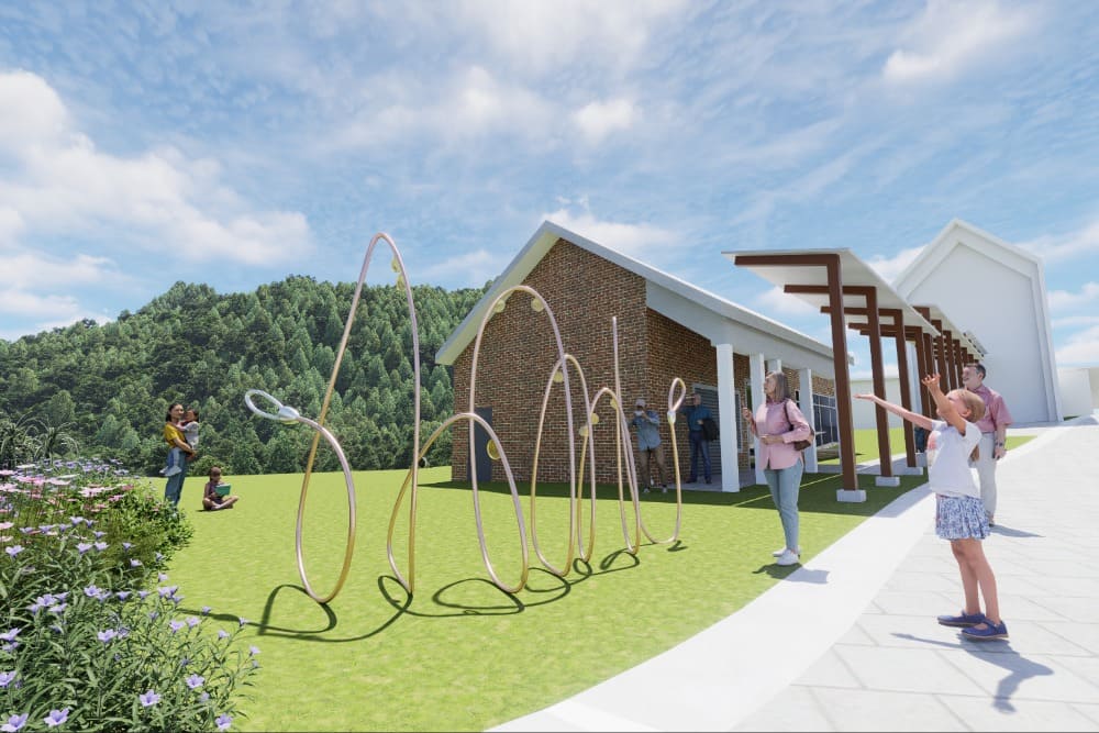 新北瑞芳動物之家建置公共藝術　人與動物心境共通