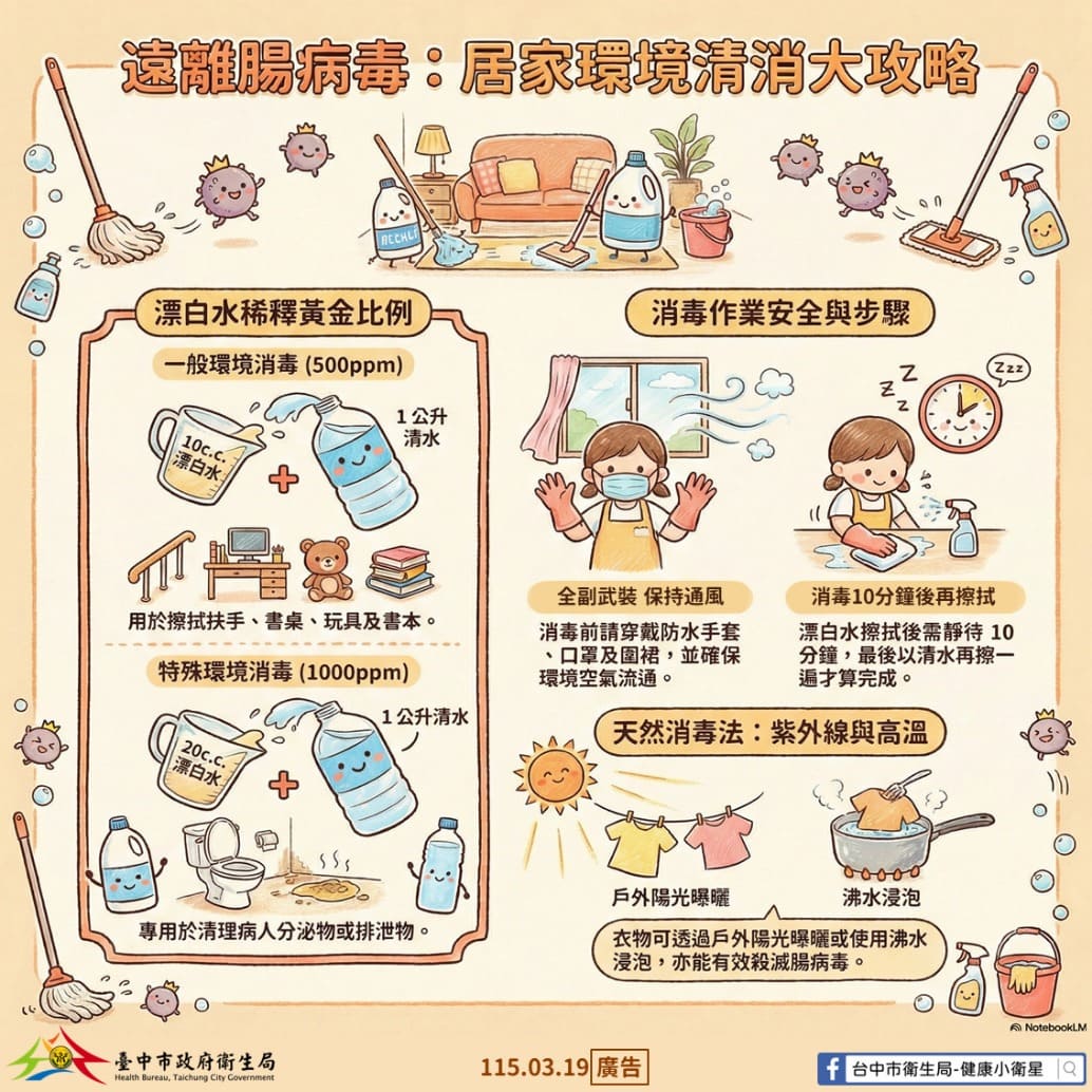 腸病毒流行季來臨 中市籲落實洗手五時機五步驟防感染 腸病毒流行季來臨 中市籲落實洗手五時機五步驟防感染