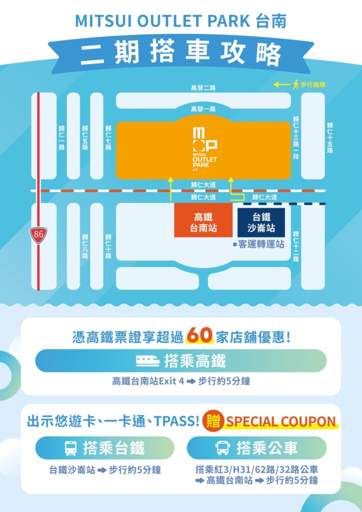 三井Outlet二期登場 交通攻略一次看 三井Outlet二期登場 交通攻略一次看