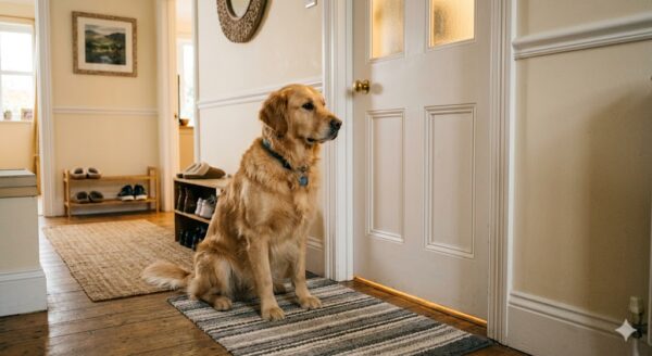 狗狗為什麼喜歡在你洗澡時守在門口？