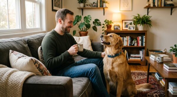 狗狗為什麼會跟著你換位置？