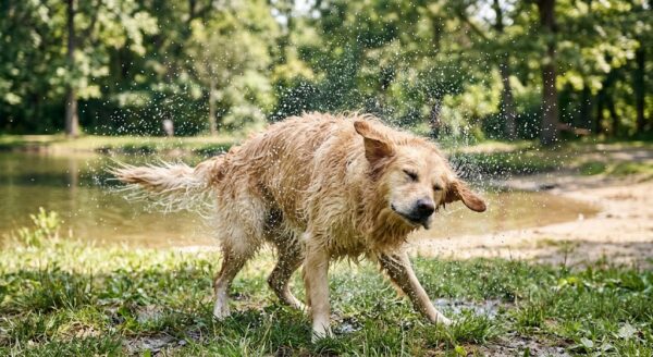 狗狗一直甩身體是在開心?專家解析:多數其實是在釋放壓力訊號 狗狗一直甩身體是在開心?專家解析:多數其實是在釋放壓力訊號