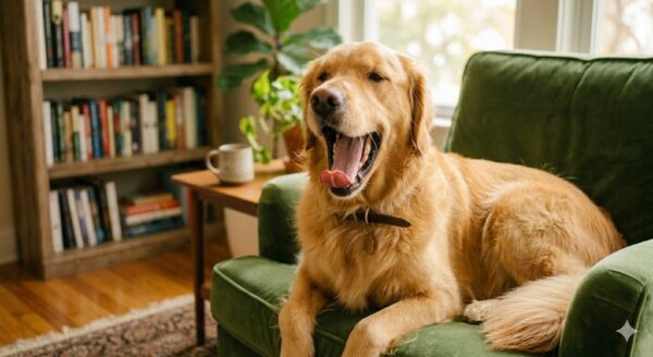 狗狗一直打哈欠,是想睡還是壓力大? 狗狗一直打哈欠,是想睡還是壓力大?