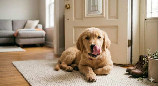 狗狗為什麼一直舔嘴巴？