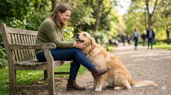 狗狗為什麼喜歡蹭你的腿？