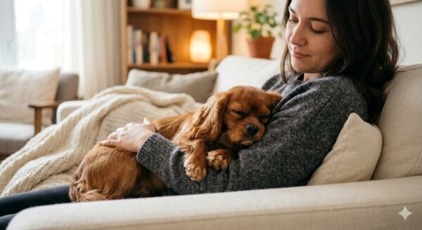 狗狗為什麼喜歡靠著你睡？