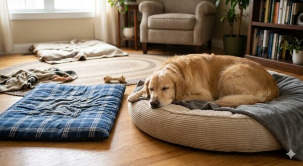 狗狗為什麼一直換地方睡？