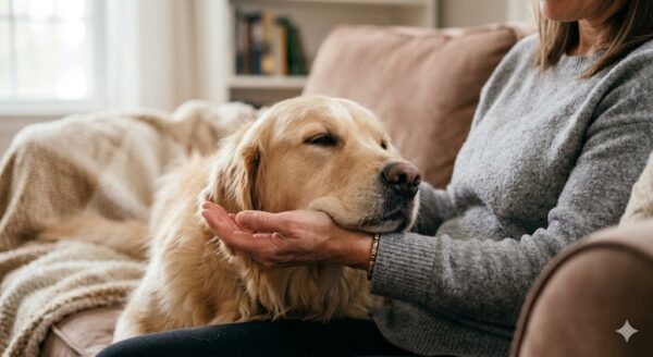 狗狗為什麼喜歡把頭靠在你的手上？
