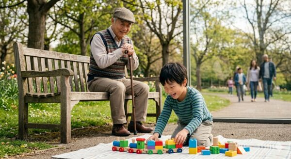 那個每天準時出現在公園的阿伯 那個每天準時出現在公園的阿伯