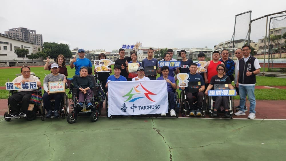 全國身障運即將登場　台中422人備戰衝刺局長慰勞打氣